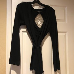 Gorgeous Sky tie sweater